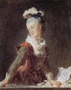 Jean Honore Fragonard Dancing girl lucky Miss Mar portrait oil on canvas
